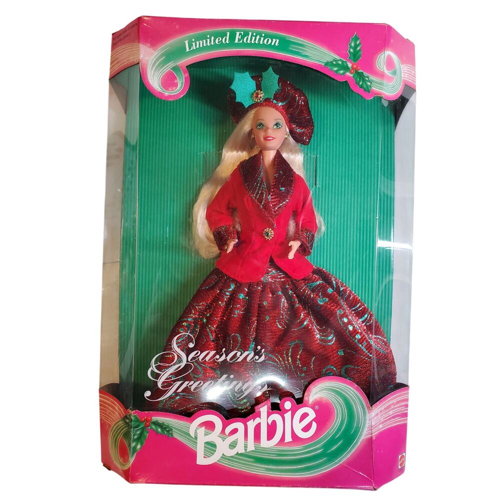 Barbie - Season's Greeting Doll - 1994 - 12384